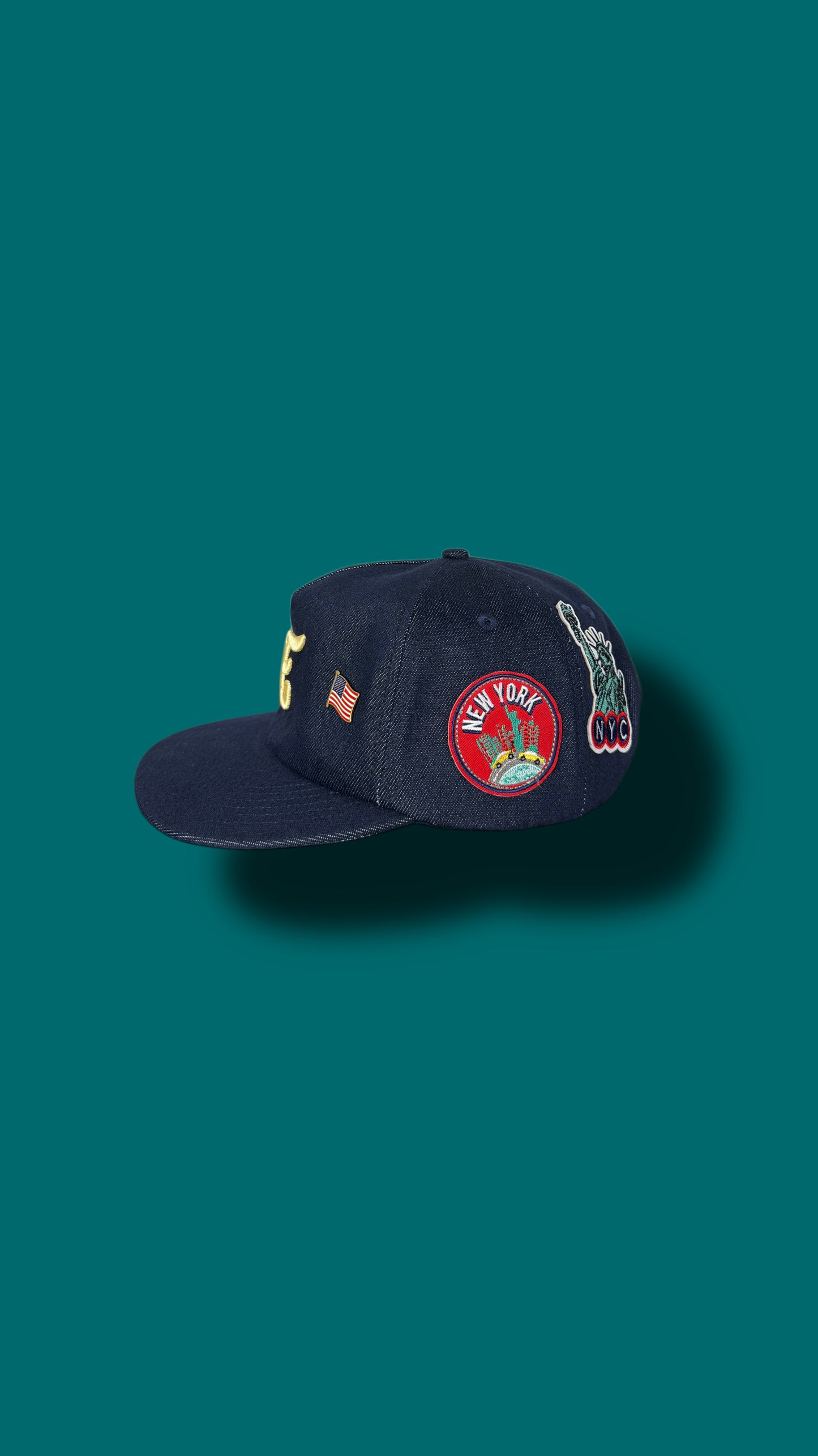 THE-E CAP DENIM CUSTOM
