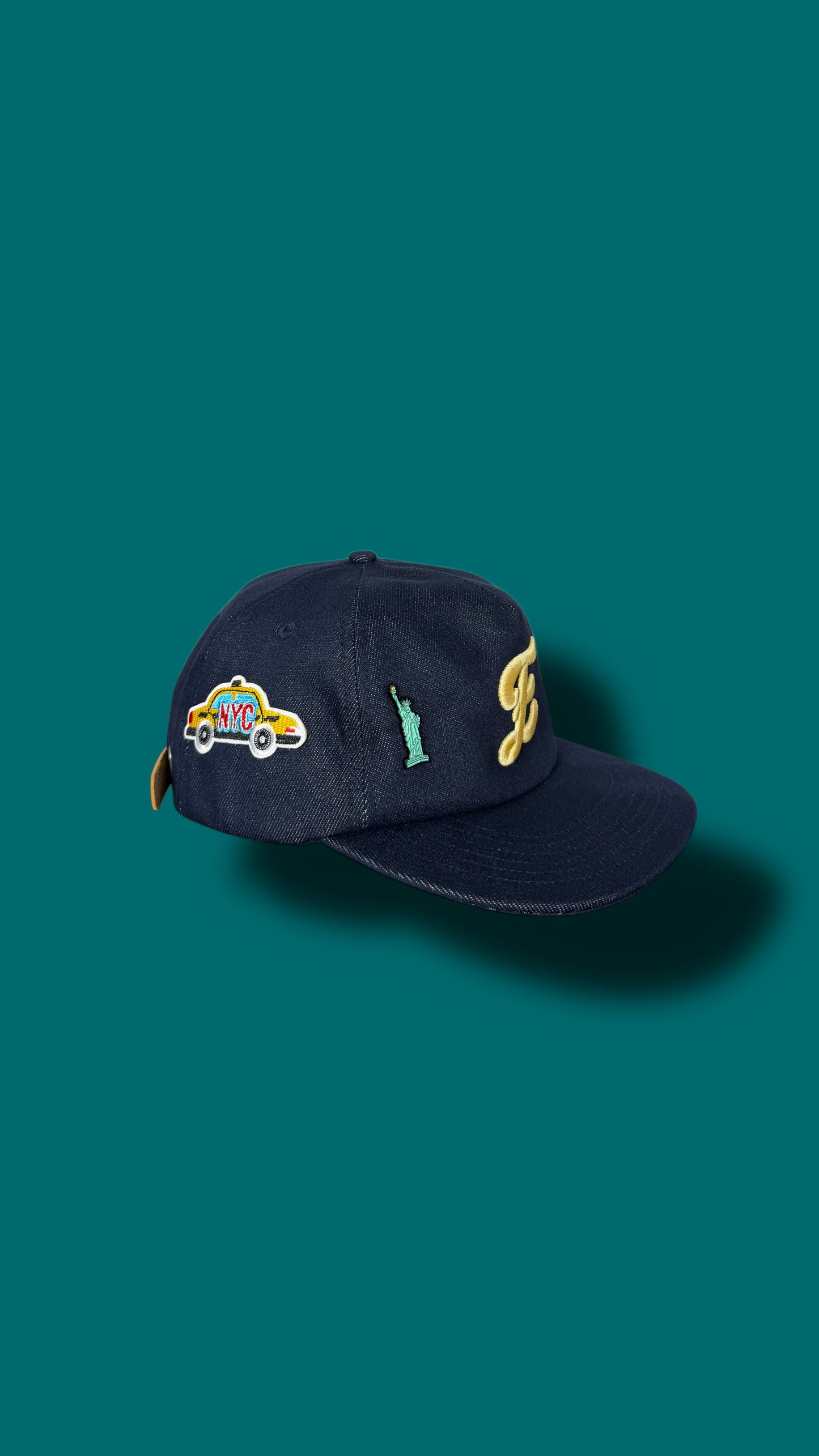 THE-E CAP DENIM CUSTOM