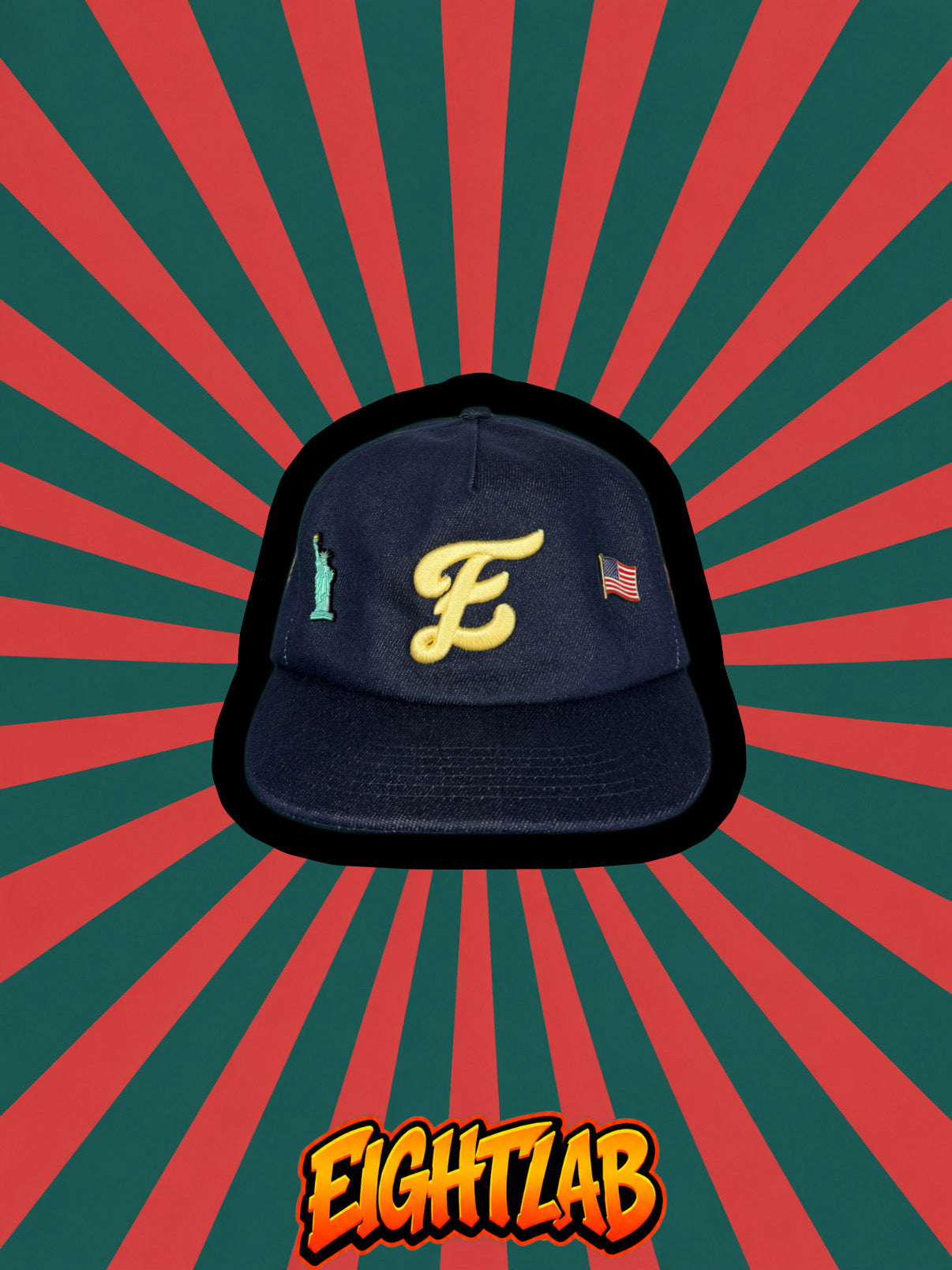 THE-E CAP DENIM CUSTOM